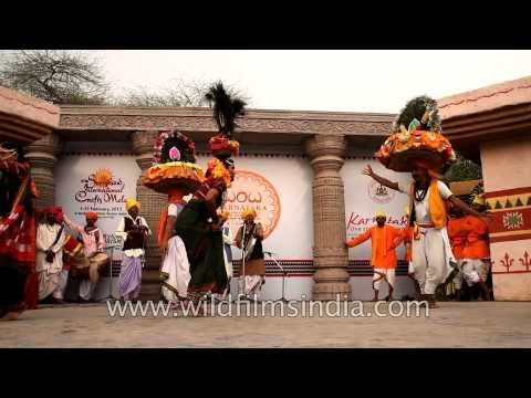 Surajkund Mela highlights the traditional dance forms of various parts of India