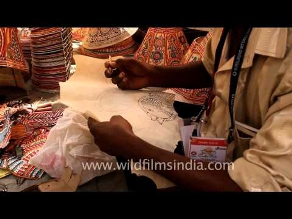 International Surajkund Crafts Mela card making stall