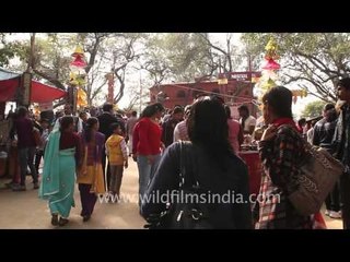 Fun fair at the 27th Surajkund International Crafts Mela