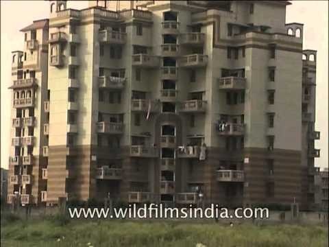 Fortis Hospital building in Noida, Uttar Pradesh