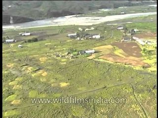 Aerial view of Arunachal Pradesh