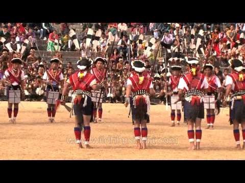 Dance of victory by Rengma Naga tribes