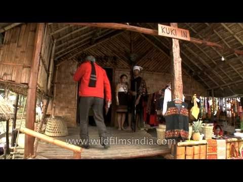 Kuki Inn - Traditional hut of the Kuki tribes of North-East India