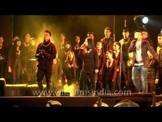 Kirk Franklin's 'Looking for you' by various Naga artistes at Hornbill Festival Closing ceremony