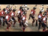 Closing ceremony rehearsal of Nagaland Hornbill festival