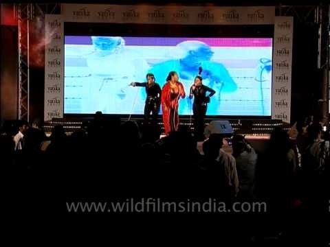 Liz Mitchell singing Boney M.'s track 'Ma Baker'