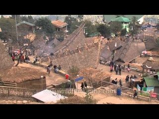 Naga Heritage Village with Hornbill festival going in full swing