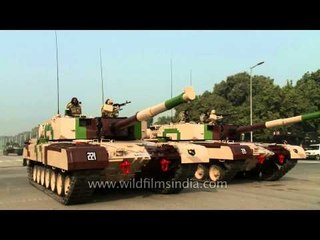 Pride of Indian Army - Tanks on display during Republic Day rehearsal!