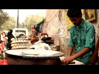 Street paratha at Nizamuddin West