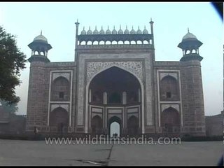 The Great gate or Darwaza-i rauza of Taj Mahal