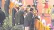 India's Prime Minister Atal Bihari Vajpayee being welcomed at Republic Day Parade