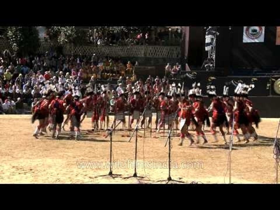 Sumi Naga tribe performing the Aphilo Kuwa folk dance!