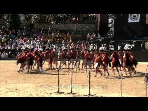 Sumi Naga tribe performing the Aphilo Kuwa folk dance!