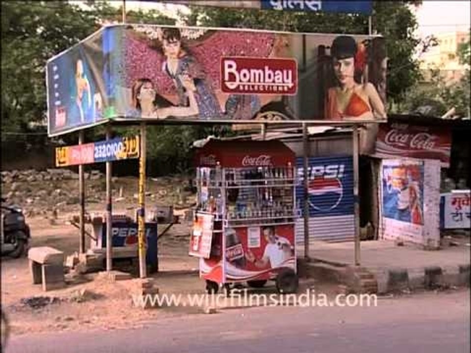 A roadside stall in Gurgaon