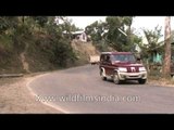 NERM Royal Enfield riders driving on Nagaland highway!