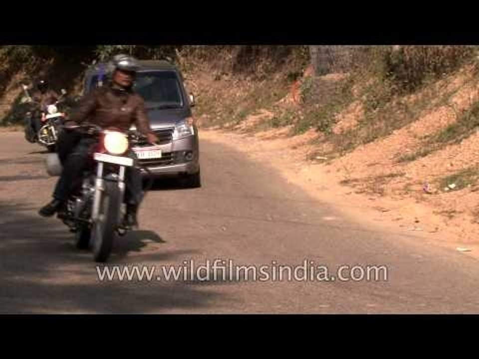 Smooth ride on Nagaland highway - 4th North East Riders Meet 2012