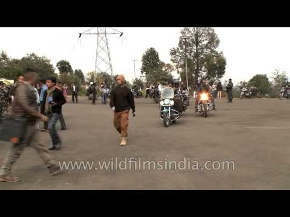 Motorbiking is in their blood - Royal Enfield riders at North East Riders Meet 2012, Kohima