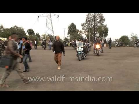 Motorbiking is in their blood - Royal Enfield riders at North East Riders Meet 2012, Kohima