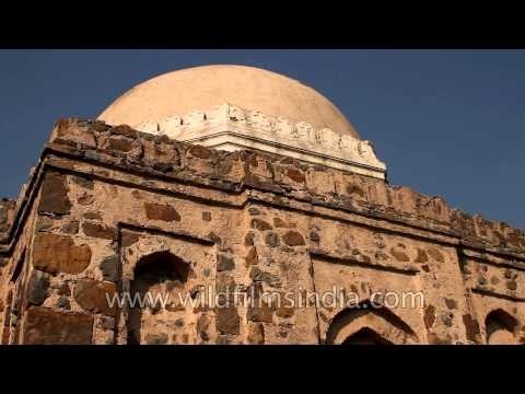 Lodi period's tomb at Wazirpur group of Monuments in Delhi