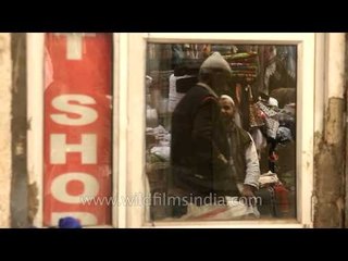Street market of Nizamuddin near Nizamuddin Dargah