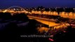 The scene of XIX Commonwealth Games at night, Delhi