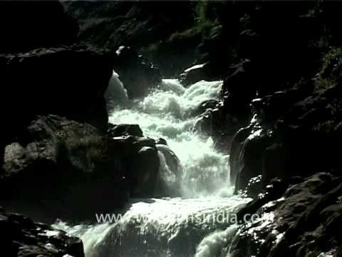 Fresh water spring flowing in the mountains of Jammu and Kashmir!