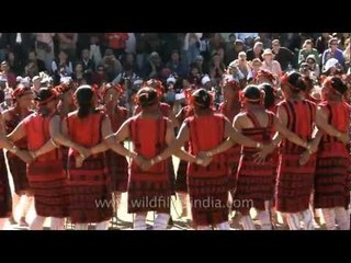 Sangtams sing song of praise at Hornbill festival, Nagaland