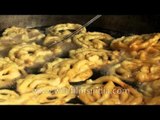 Indians have sweet tooth - Jalebi in a frying pan, Chandni Chowk
