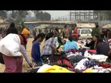 For people who can't afford expensive clothes - Second hand sales at Senapati, Manipur