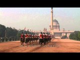 Changing of the Horse Guards at Rashtrapati Bhavan, Delhi