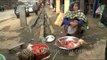 Deer meat or venison being sold on the streets!