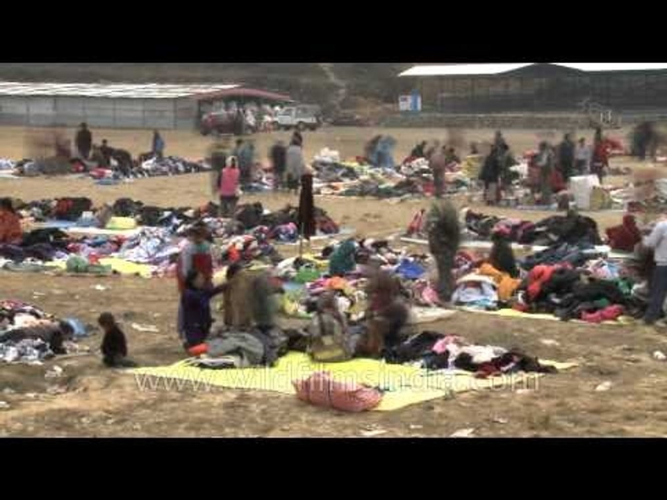 Flea sanctuary during winters at Senapati Ground, Manipur