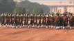 Changing of the Guard parade at Rashtrapati Bhavan