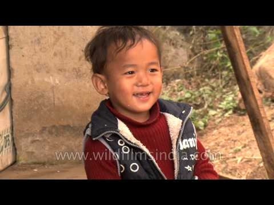 Child's smile: A definition not found in dictionaries - Senapati, Manipur