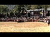 Nagaland Hornbill festival - Rengma Naga dance at the opening ceremony!