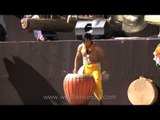 North-East Indian Drum ensemble at Hornbill festival 2012, Nagaland
