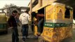 CNG line auto drops commuters at Govindpuri metro station, Delhi