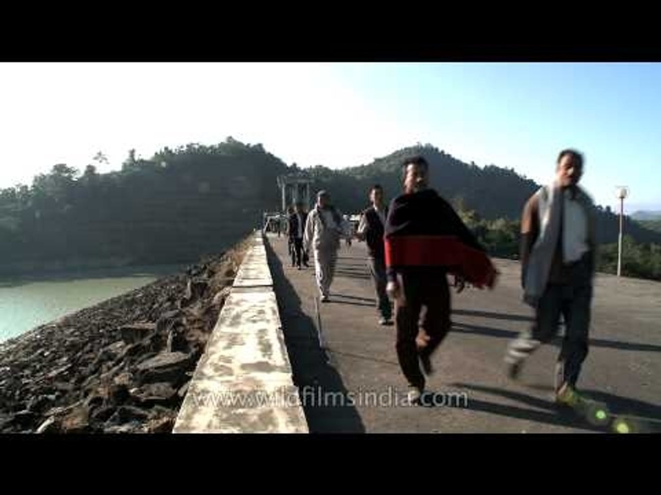 Generating electricity for North East Indian states - Doyang Hydro Project, Nagaland