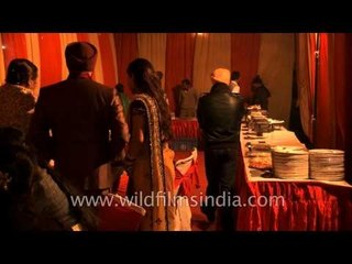 Friends and relatives gather for Lohri bonfire ritual, New Delhi