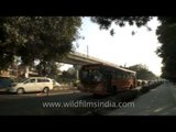 Lajpat nagar Delhi metro station as seen from outside!