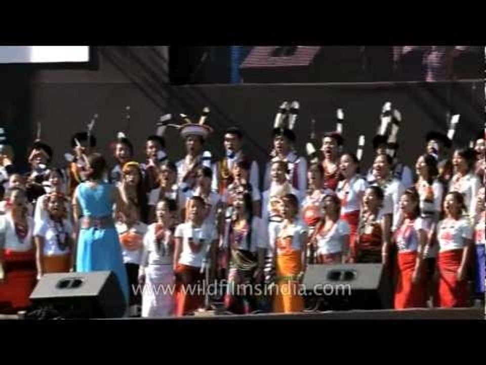 Nagaland choir performs at opening ceremony of...
