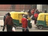 Delhi autowalas bunch up around Green park metro station!