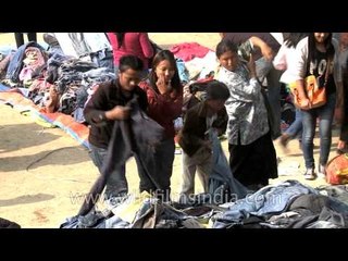 Oh, So Many Choices to buy at the Kohima Christmas bazaar!