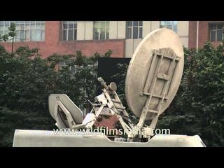 TV channels reporting live from OB Vans