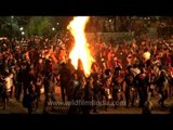 Bon Fire dance at Nagaland Hornbill festival