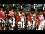 Chakhesang dancers performing at Nagaland Hornbill festival