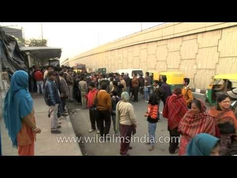 Students and womens' organisations stage protest march in Delhi