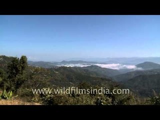 Nagaland's vast landscapes from National Highway 61