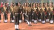 President's Body Guard (PBG) platoon at changing the guard ceremony