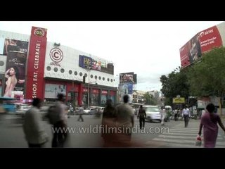 Time lapse at Punjagutta circle near Hyderabad Central